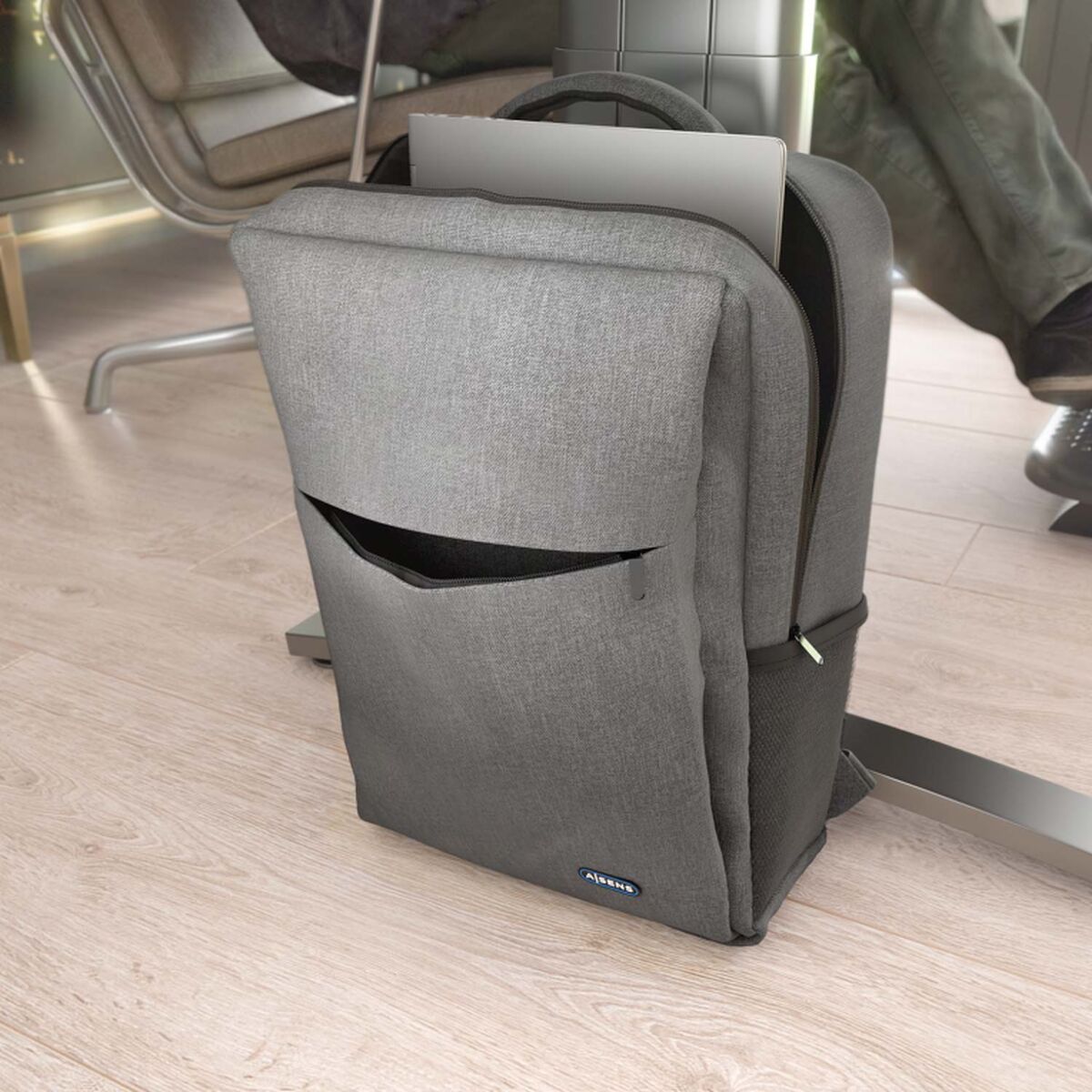 Laptoptas Aisens ASBG-BP081-GR Grijs 17"